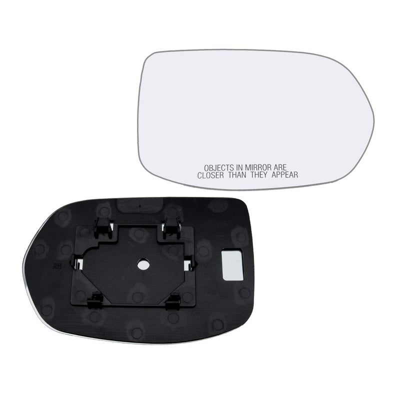 Rugged TUFF Passenger Side Mirror Glass Replacement For 2012-2016 Honda CRV CR-V and 2016-2020 Honda HRV HR-V Right Power Mirrors 76203T0AA01 HO1325114 Non-Heated - Image 4
